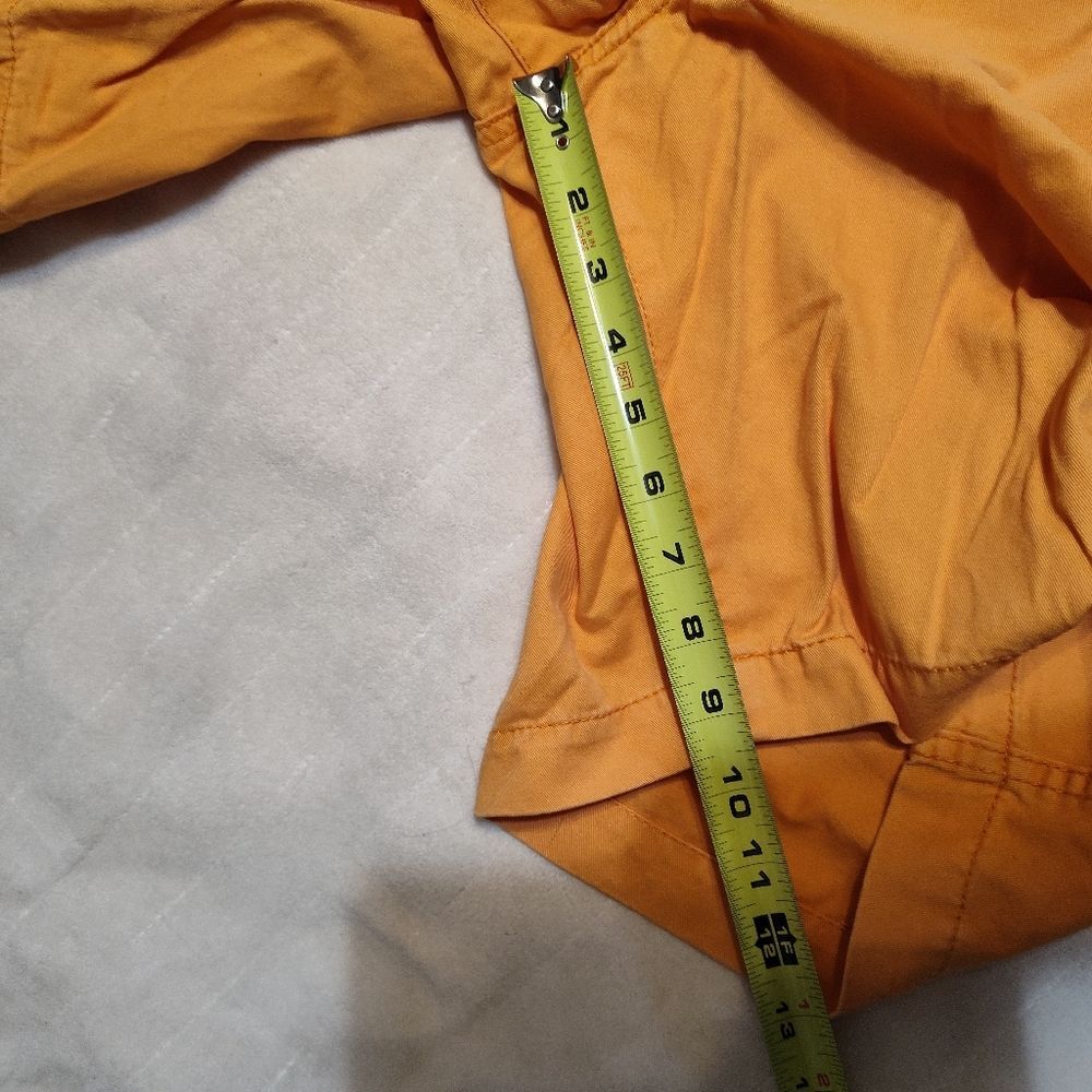 American Eagle Outfitters Classic Shorts Mens 38 Faded Orange 100% Cotton - Picture 8 of 8